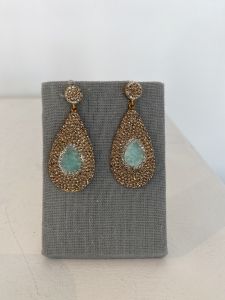Rhinestone/stone Earrings | $70.00 | GB3007