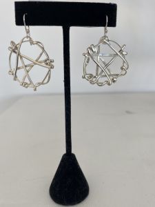 Twisted Silver earring | $42.00 | GBH04