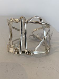 Sm Silver Twisted Bracelet | $32.00 | GBH03