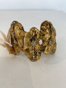 Antique Gold Cuff | $220.00 | IT08