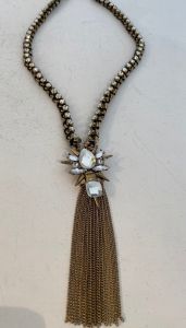 Jewel Tassel Necklace | $68.00 | GY2620