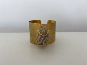Gold Cuff with Stone | $110.00 | GF78