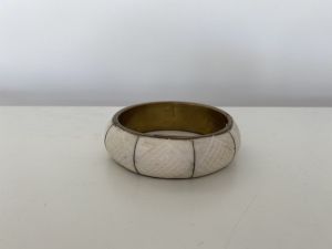 Ivory and Gold Metal Bracelet | $42.00 | GFGI1