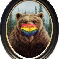 Pride Bear | Oil | 10x8 | SOLD