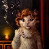 Great Catsby | Oil | 10x8 | SOLD