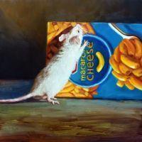 The Cheese Addict | Oil | 12x12 | SOLD