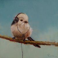 Songbird 3 | Oil | 6x6 | SOLD