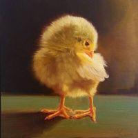 Just Hatched I | Oil | 8x8 | SOLD