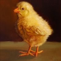 Just Hatched I | Oil | 8x8 | SOLD