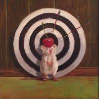 Target Practice | Oil | 12x12 | SOLD