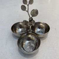 Silver Trio Nut Bowl | $76.00 | TT910699