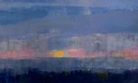 Summer Sky | Oil and Cold Wax | 36x60 | SOLD