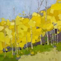 Yellow Aspens | Oil | 20x20 | SOLD